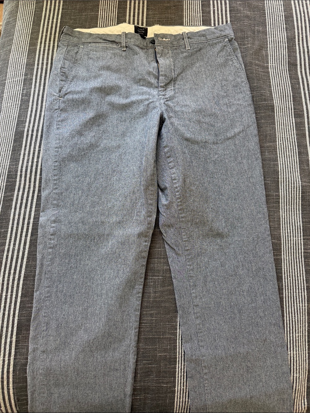 J. Crew Men's Light Gray Chinos